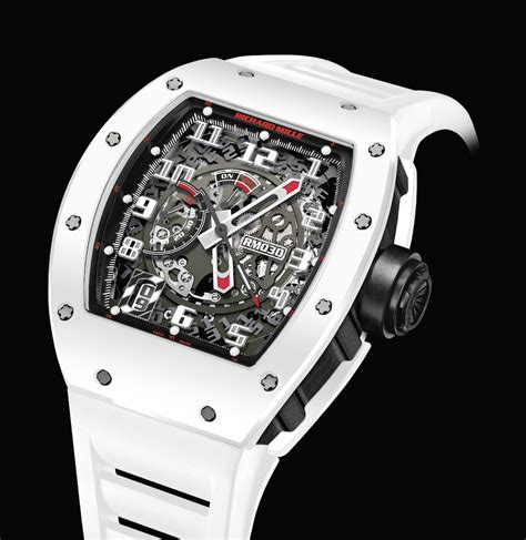 richard mille white.